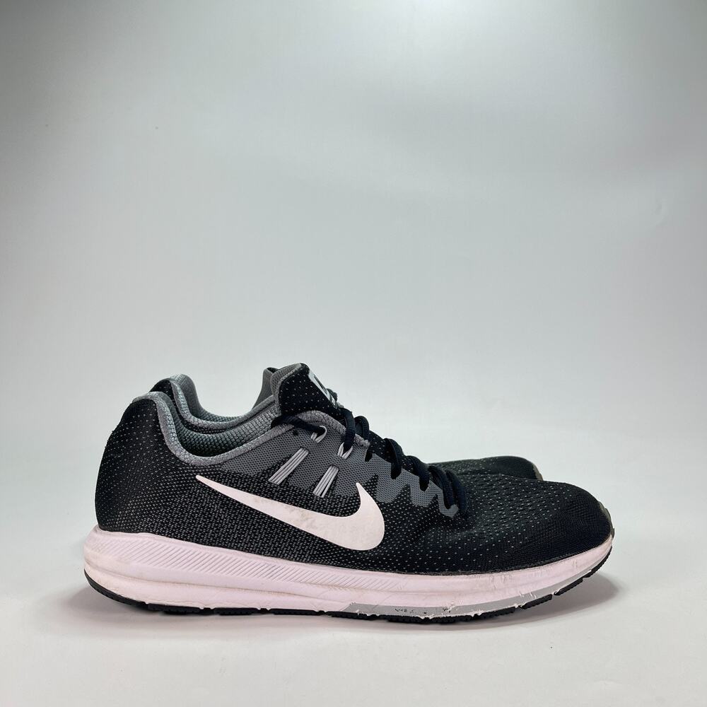 Nike Air Zoom Structure 20 Black Grey Running Shoes 849576-003 Men’s Size 12